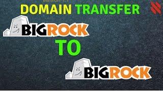 Bigrock To Bigrock Domain Transfer