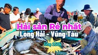 538. Vũng Tàu - Phát hiện điểm bán Hải sản giá rẻ và chế biến tại chỗ ở làng chài Phước Hải Vũng Tàu