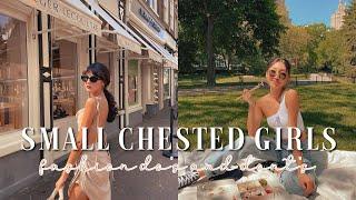Fashion Do's and Dont's - ''For Small Chest Girls"| AESTHETIC