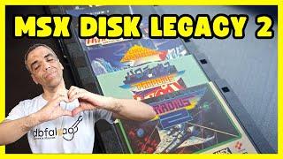 +10 TOP INSANE MSX GAMES ON DISKETTE - MSX DISK LEGACY 2 - Unboxing and Testing!