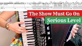 The Show Must Go On (SERIOUS LEVEL) -  accordion show music