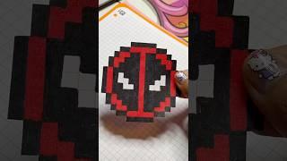 Deadpool Pixel Art Ideas #deadpool #deadpool3 #pixelart #pixel #pixelartideas #summervibes