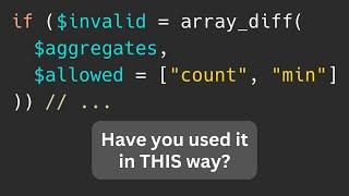 3-in-1 PHP Tip: Array Diff, Exception, Method Params