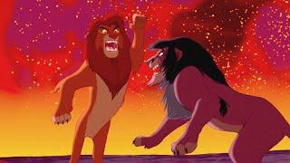 Битва Симбы против Шрама! - "Король лев" отрывок из фильма