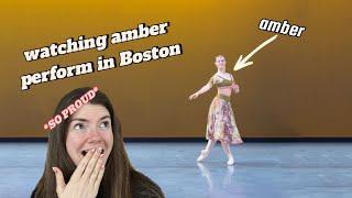 WENT TO BOSTON TO SEE AMBER PERFORM ️