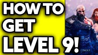 How To Get Level 9 God Of War Ragnarok (Very EASY!)