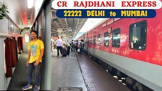 India's Best Rajdhani? | CR Rajdhani Full Journey | Delhi to Mumbai | First AC Travel