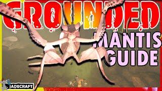 GROUNDED MANTIS BOSS FIGHT - How To Get The Mantis Kebab/Armor Weapon Showcase And Tips - 1.0