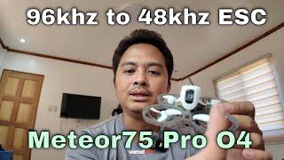 BetaFPV Meteor75 Pro // changing the ESC from 96khz to 48khz