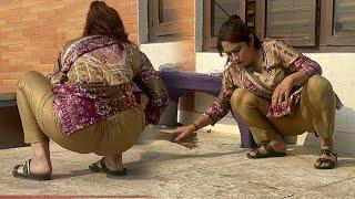 Today Cleaning My Home Floor _ Village Girl New Hot Vlog _ Daily Routine _ Desi Aunty Cleaning Vlog