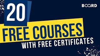 Board Infinity Free Courses with Free Certificates | 20+ Free Online Courses