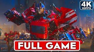 TRANSFORMERS WAR FOR CYBERTRON Gameplay Walkthrough Part 1 FULL GAME [4K 60FPS PC] - No Commentary