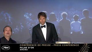 PALME D'OR – Press Conference – PALMARES – English – Cannes 2024