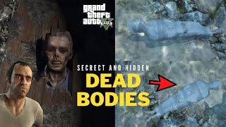 GTA5 - Secret and Hidden dead bodies! underwater Mummy grave & BODIES (TOP 1)