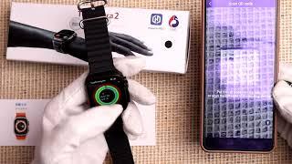 How To T800 Ultra 2 Smartwatch Connect To Phone