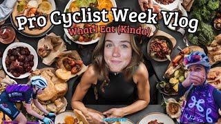 What A Cyclist Eats In A 20H Trainings Week! | Week Vlog