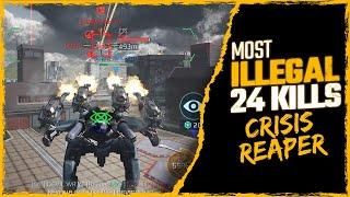  ILLEGAL Crisis Reaper : 24 Kills : War Robots WR