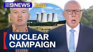 Government accused of running scare campaign against nuclear power | 9 News Australia