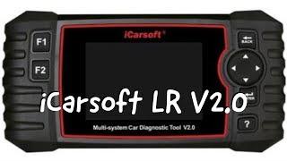 iCarsoft LR v2.0 multi-system ecu scan tool for Land Rovers