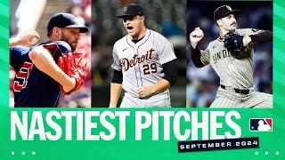 The nastiest pitches of September 2024! (Feat. Chris Sale, Tarik Skubal, Dylan Cease AND MORE!)