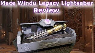 Star Wars Galaxy's Edge - Mace Windu Legacy Lightsaber Review