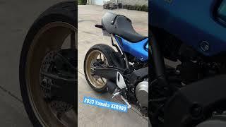 Before and After - 2023 Yamaha XSR900 Full Yoshimura AT2 Exhaust