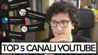 TOP 5 CANALI DI DIVULGAZIONE SU YOUTUBE