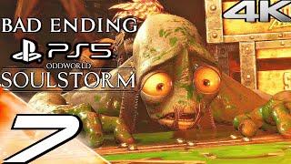 ODDWORLD SOULSTORM PS5 Gameplay Walkthrough Part 7 - BAD ENDING (4K 60FPS)