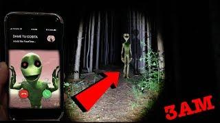 CALLING DAME TU COSITA ON FACETIME IN SLENDERMAN FOREST | I FOUND DAME TU COSITA IN A FOREST