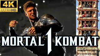 MK1 *INFILTRATOR JOHNNY CAGE* KLASSIC TOWER GAMEPLAY (STRYKER AS KAMEO) 4K 60 FPS (MORTAL KOMBAT 1)