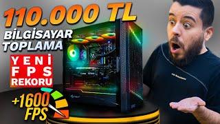 110.000 TL CANAVAR OYUN BİLGİSAYARI - 1600+ FPS REKOR [CS:GO ULTRA BENCHMARK]