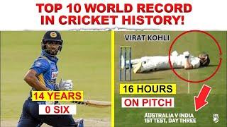 10 Amazing Unbreakable Records  in Cricket History That Will Blow Your Mind