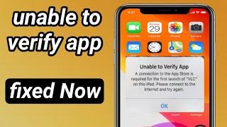 how to fix unable to verify app an internet connection is required //