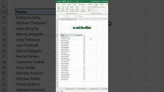 Excel Tip: Sort names alphabetically