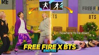 Free Fire X BTS Show Series | New Exclusive BTS Emotes| Fire Ball Gamers ️