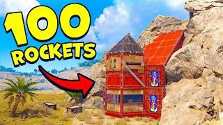 NEW GOD ROCK BASE [ 100 ROCKETS ] - rust base design