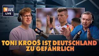 Aus Sorge um seine Kinder will Toni Kroos lieber in Spanien bleiben | NIUS Live vom 08. Juli 2024
