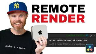 Export Timeline + Continue Editing w/ Remote Rendering in Resolve