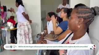 Donación de telas fortalecerá labor de mujeres en Buenaventura