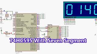 (Demo) 74HC595 interfacing with 4 digit 7 segment display and Pic Microcontroller