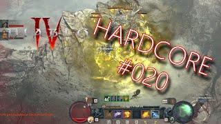 Diablo 4 HARDCORE Season 1 Let's Play #20 - TOD DURCH ELITE GEGNER? 