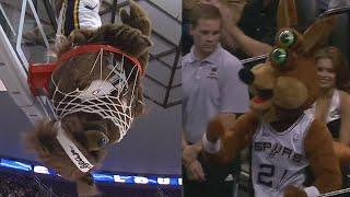 NBA FUNNY MASCOT MOMENTS