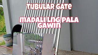 paano gumawa Ng gate gmit Ang tubular @RidenFanogaVlog