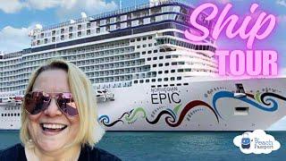  Norwegian EPIC Cruise Ship Tour | Exploring the ship on an unplanned Sea Day