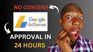 WOW! I GOT AdSense Approval in 24hours Without Content |Yofan AdSense Approval|