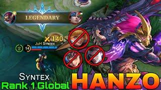 Monster Hanzo Legendary Demon Mode - Top 1 Global Hanzo by Sʏɴᴛᴇx - Mobile Legends