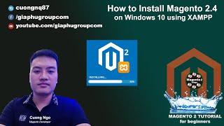 How to Install Magento 2.4 on Windows 10 using XAMPP