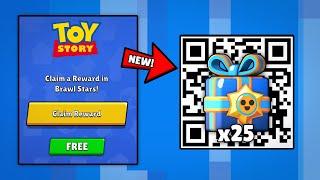 FREE!  x25 LEGENDARY GIFTS  PRESENTS QR CODE | BRAWL STAR QR CODES 2024 | BRAWL STARS NEW UPDATE