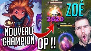  ZOÉ, ANALYSE DU NOUVEAU CHAMPION LoL ! OneShot + OP, Mon Perso Favoris! (Gameplay FR S8)