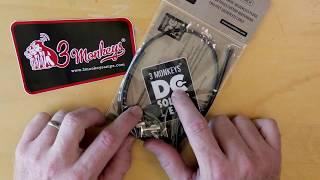 3 Monkeys  - DC SolderLESS cables How-to DEMO